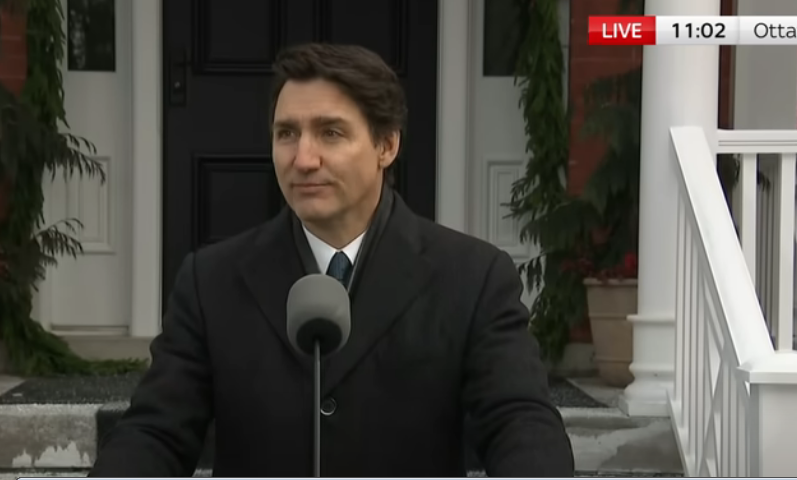 Justin Trudeau resign as prime minister of Canada